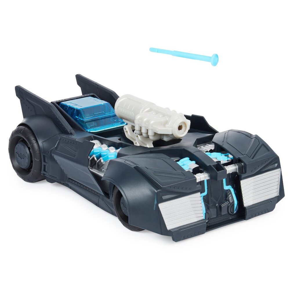 DC Comics Batman Tech Defender Batmobile with Blaster Launcher
